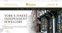 Desktop Screenshot of fosters-jewellers.co.uk
